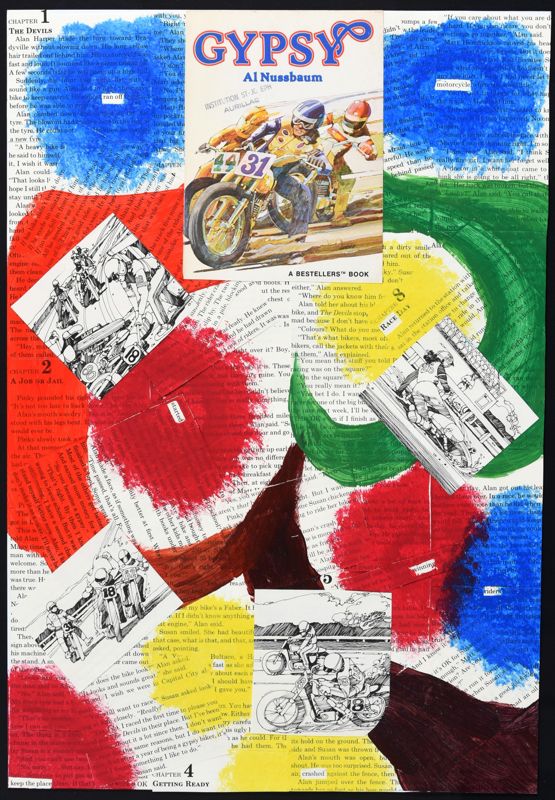 Des motos sur des mots par Thomas Courbeyrotte