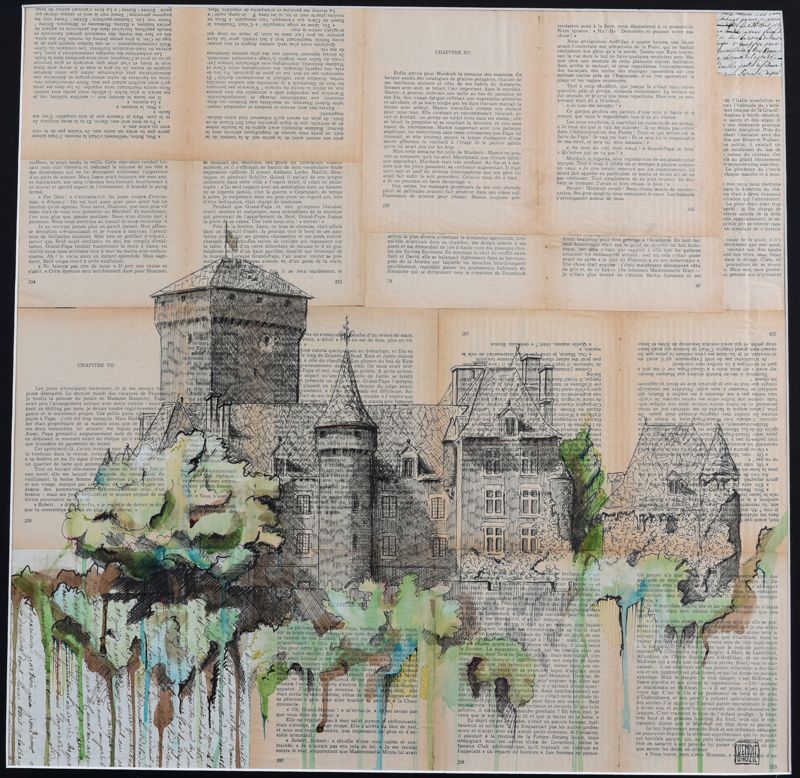 Château de Pesteils I par Benoit Bauzil