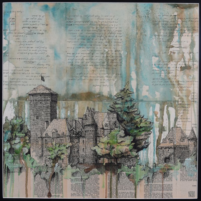 Château de Pesteils II par Benoit Bauzil.