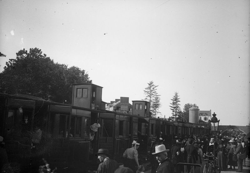 Train en gare