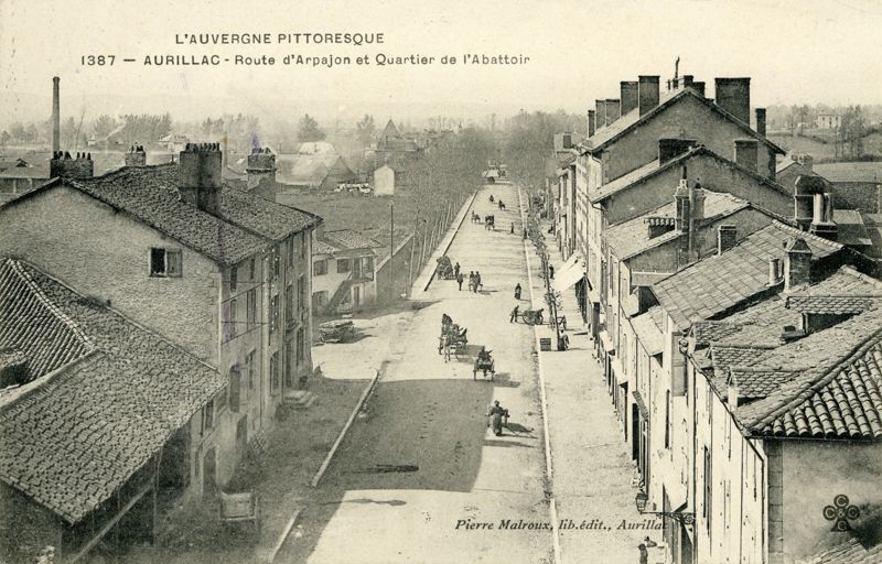 « Route d’Arpajon et quartier de l’abattoir »