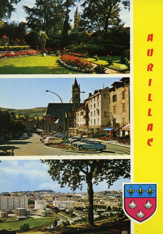 Carte postale : « Aurillac »