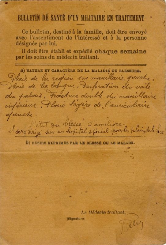 Bulletin de santé 