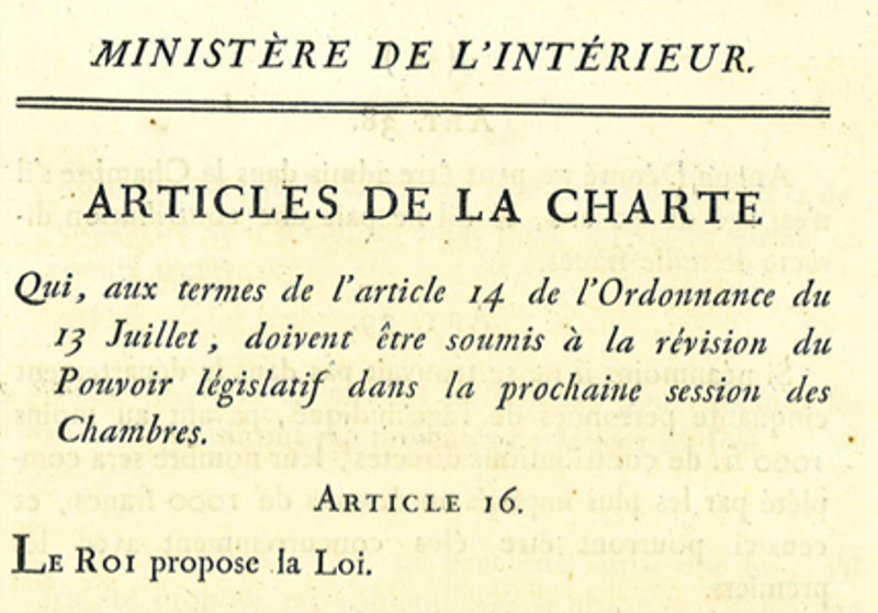 Voter sous la Monarchie 