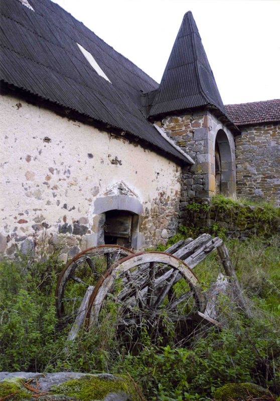 Grange à clocheton « de P. Delort ». - Vernuéjouls (Freix-Anglards)