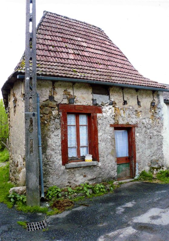 Maison rurale élémentaire. - Le Couderc (Saint-Illide)