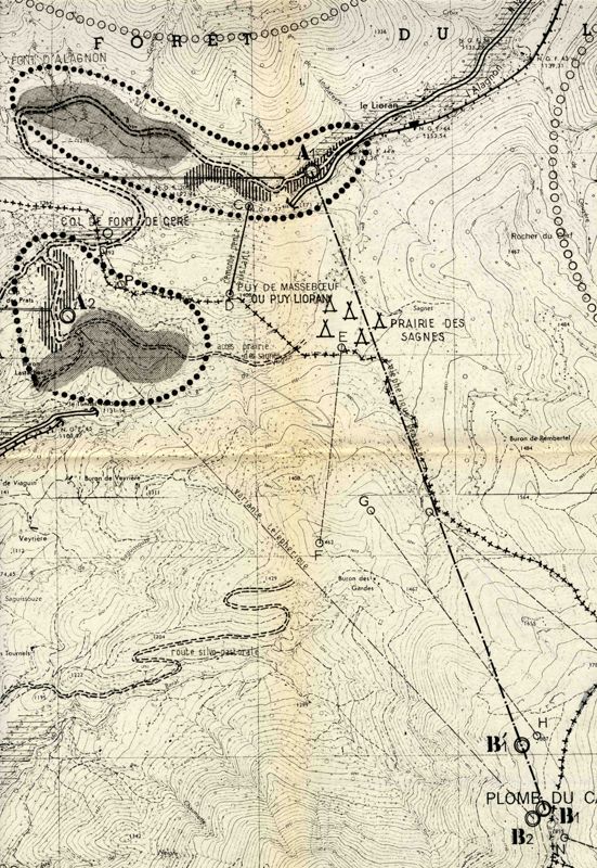 Projet d’aménagement du Lioran en 1962