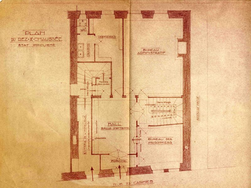 Plan du rez-de-chaussée