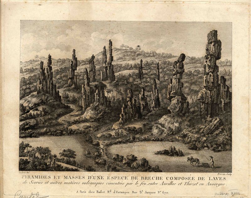 Vision dantesque du chaos de Casteltinet, à Thiézac