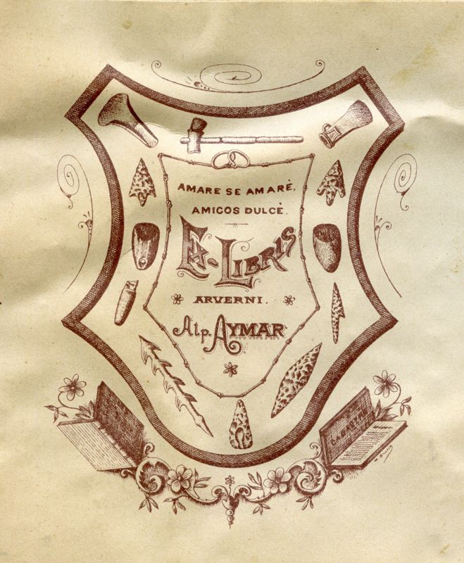 L’ex-libris d’Alphonse Aymar