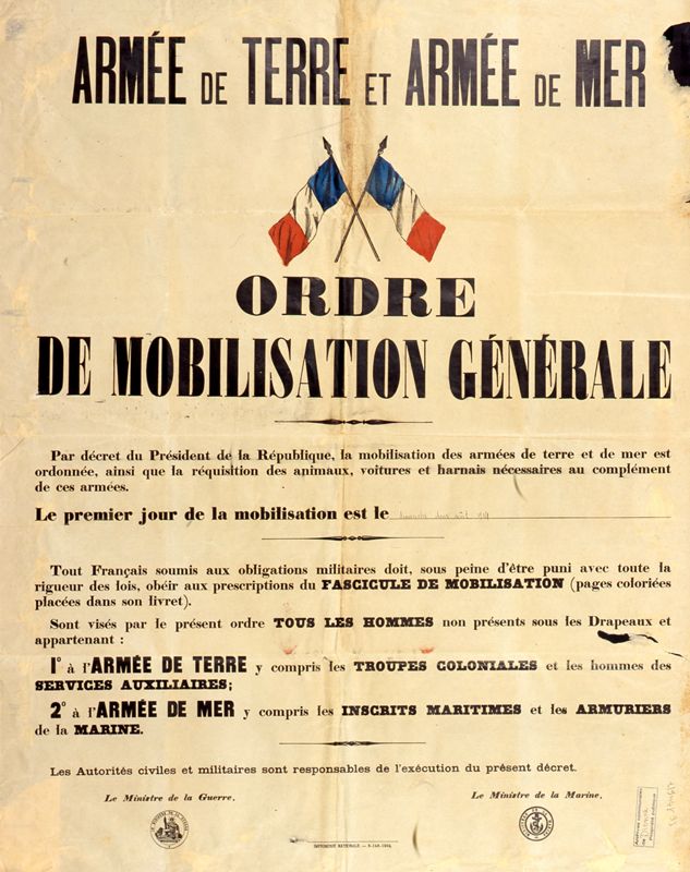 La mobilisation générale