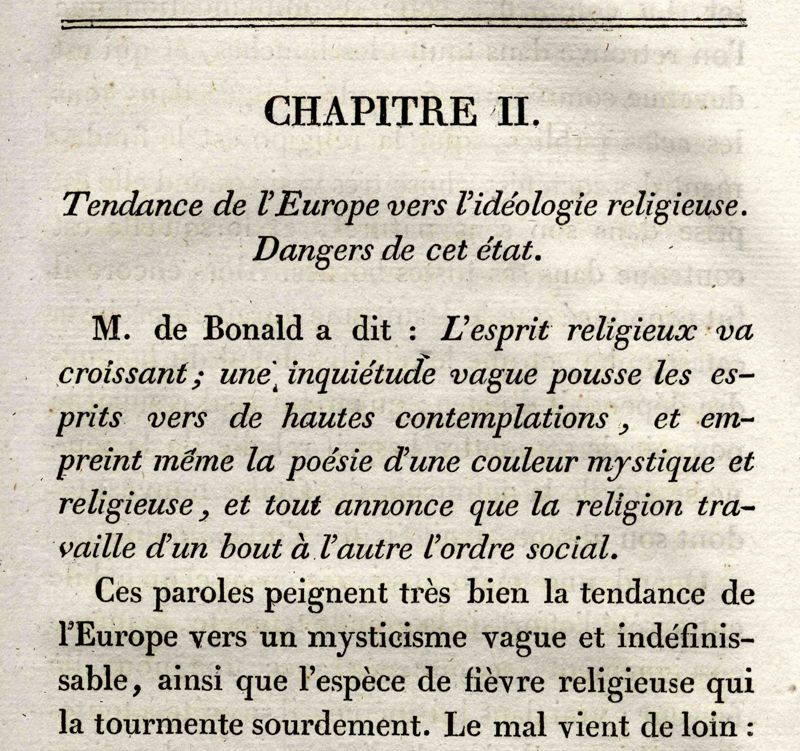 Un gallican au XIXe siècle : contre le jésuitisme, contre Chateaubriand