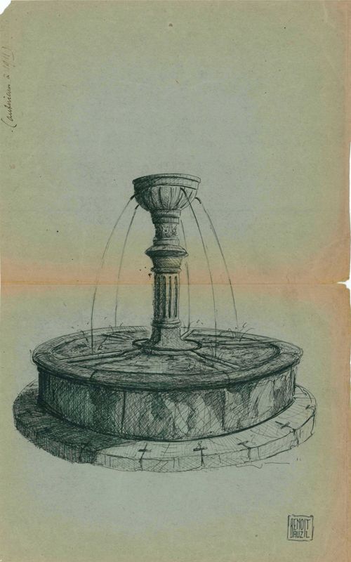 Fontaine à Salers