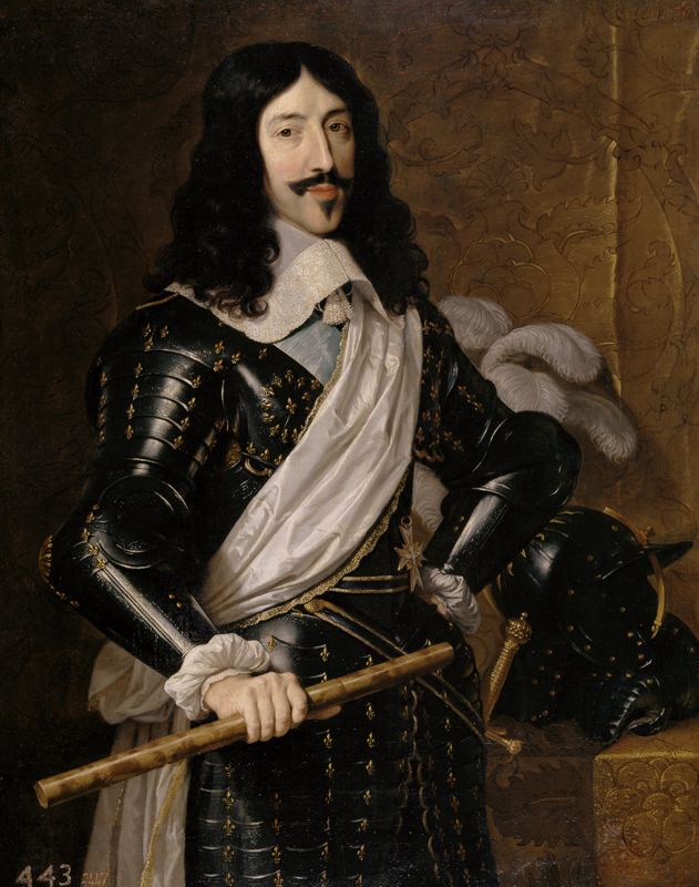 Louis XIII, roi de France, Philippe de Champaigne, 1655, huile sur toile, 108x86 cm, musée du Prado (Madrid)