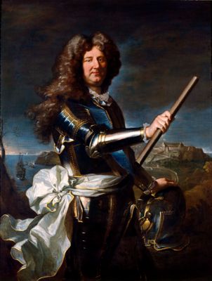 Antoine Ier de Monaco, Hyacinthe Rigaud, 1706, huile sur toile.