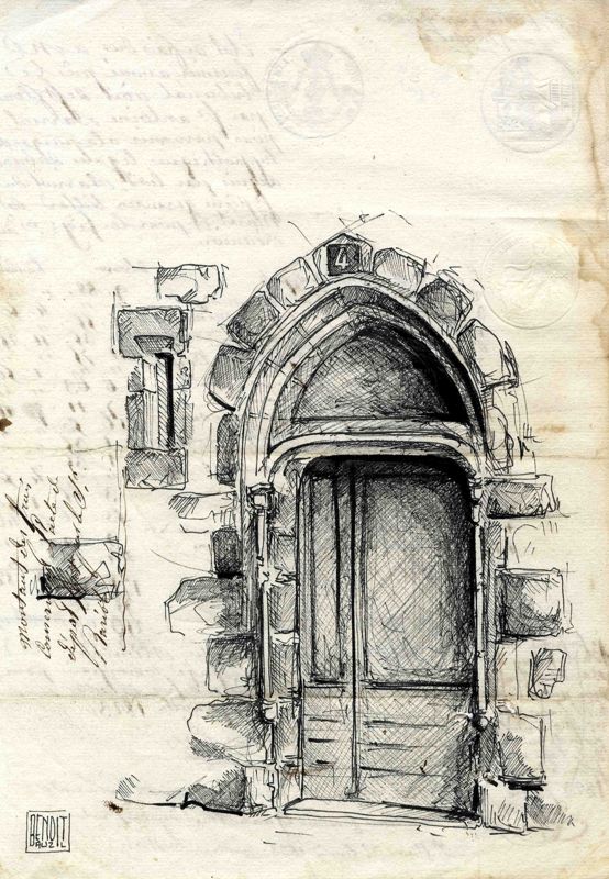 Porte de la tour dite du Guet