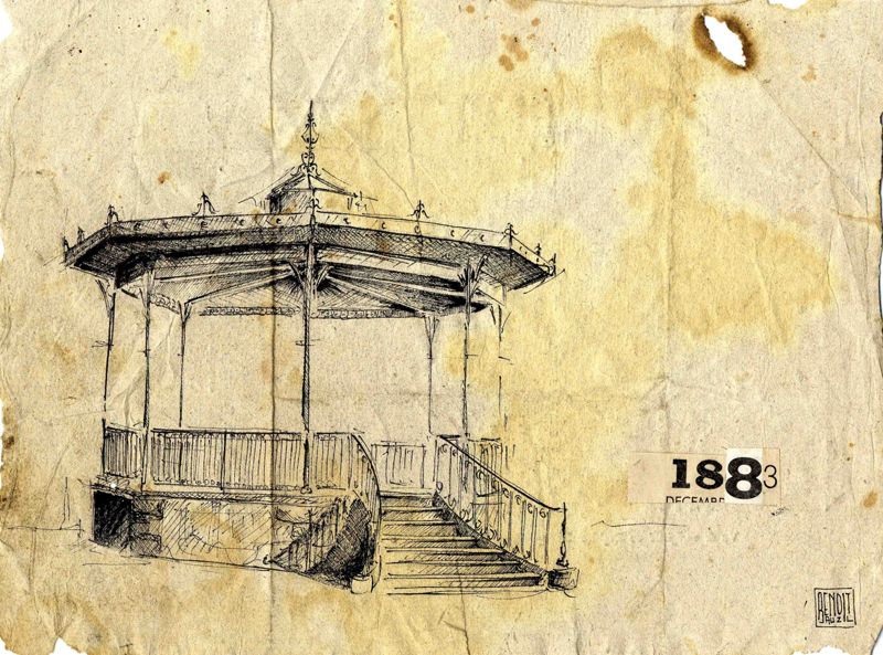 1883, le kiosque
