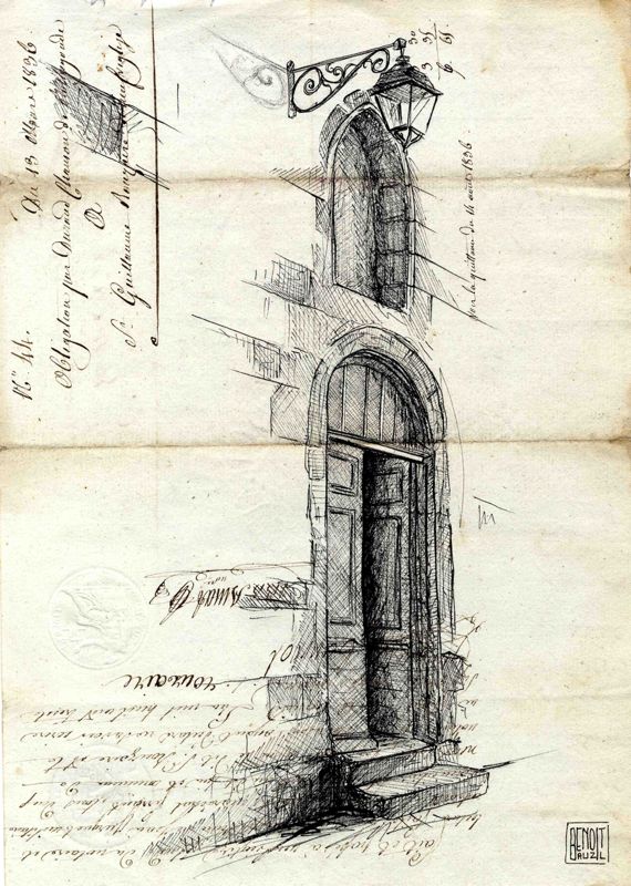 Aux abords de la rue de la Coste, Notre-Dame-d'Aurinques
