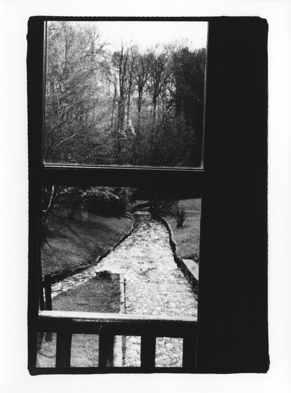 Bief du moulin de Brousse, avril 1994