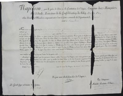 Lettres de grâce