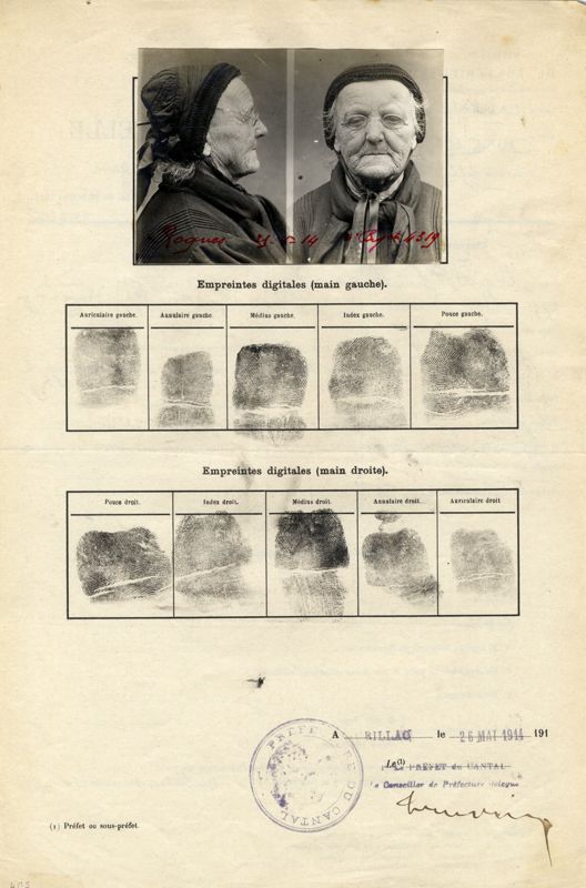 Notice individuelle de nomade de Marie-Anne Roques