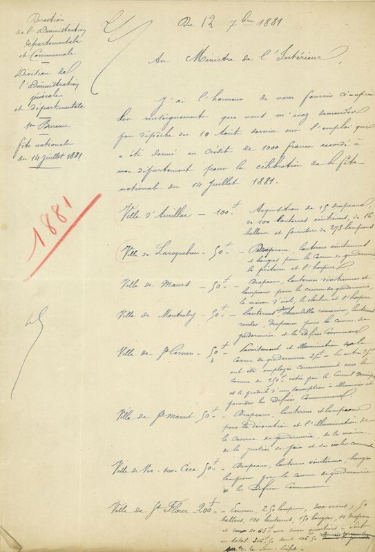 Fête du 14 juillet (cote ADC : 43 M 4)