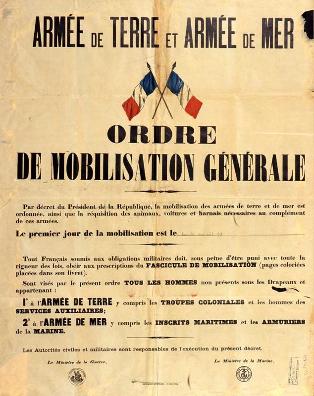 La Première Guerre mondiale