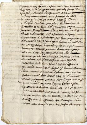 2e page de la déposition