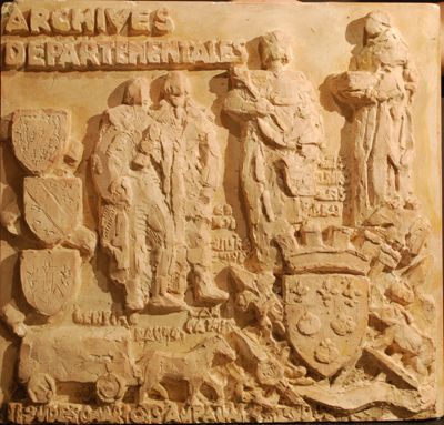 Maquette en plâtre