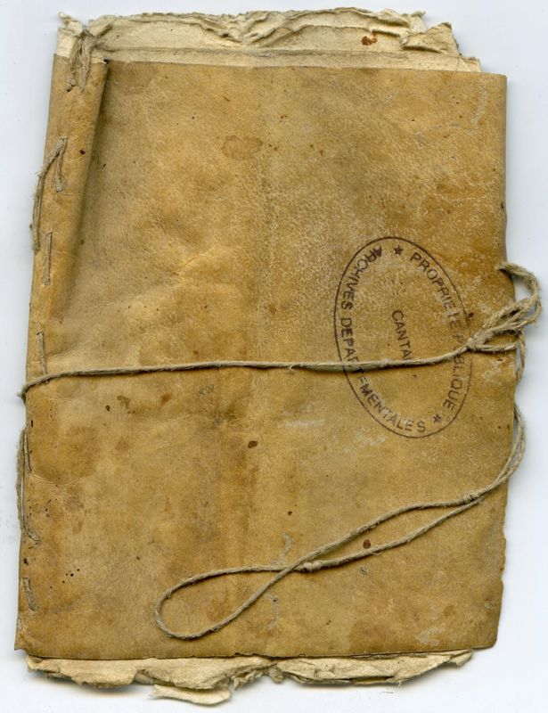 Un petit carnet de quittances