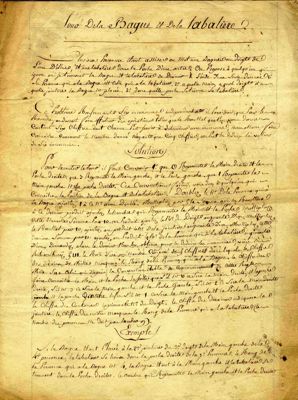 Tour de la bague et de la tabatière