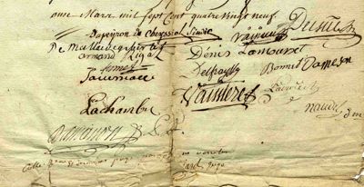 Signatures