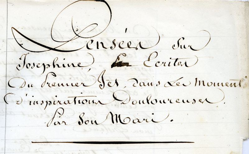 Pensées