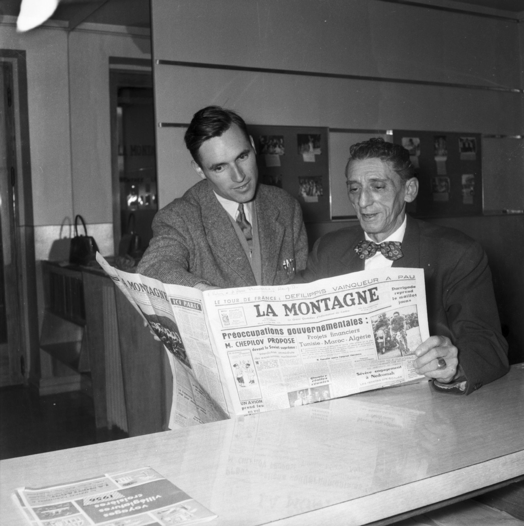 Négatifs du journal La Montagne