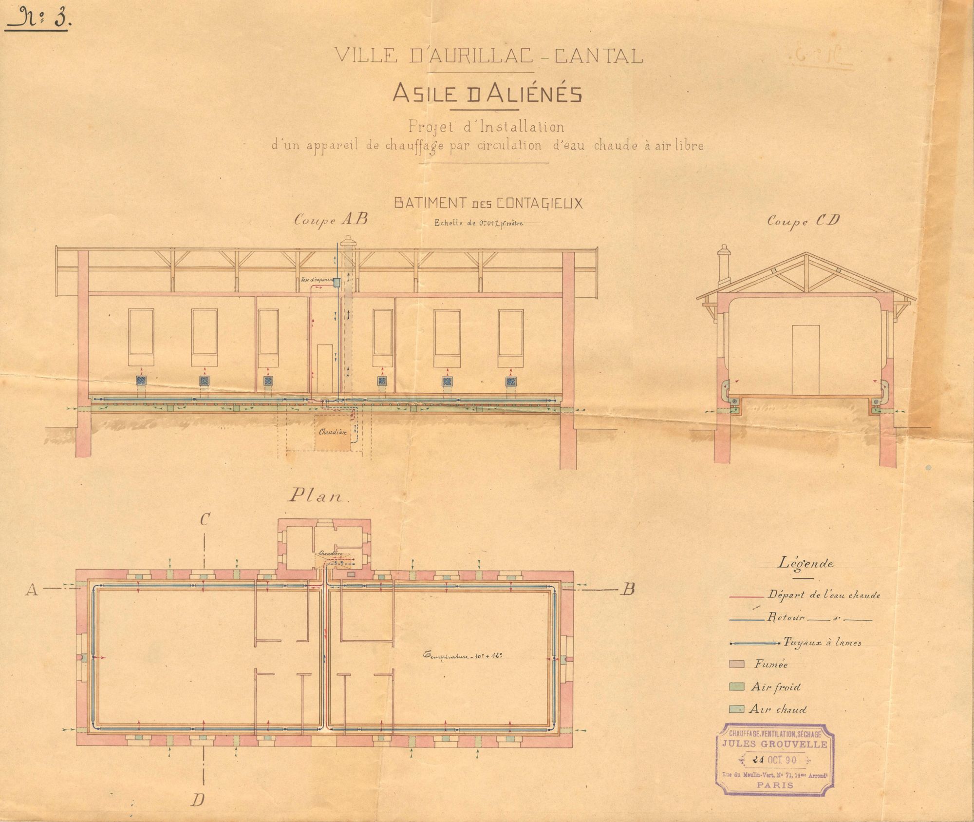 À la recherche du confort moderne :  températures préconisées et ressenties à l’hôpital d’Aurillac [vers 1891]
