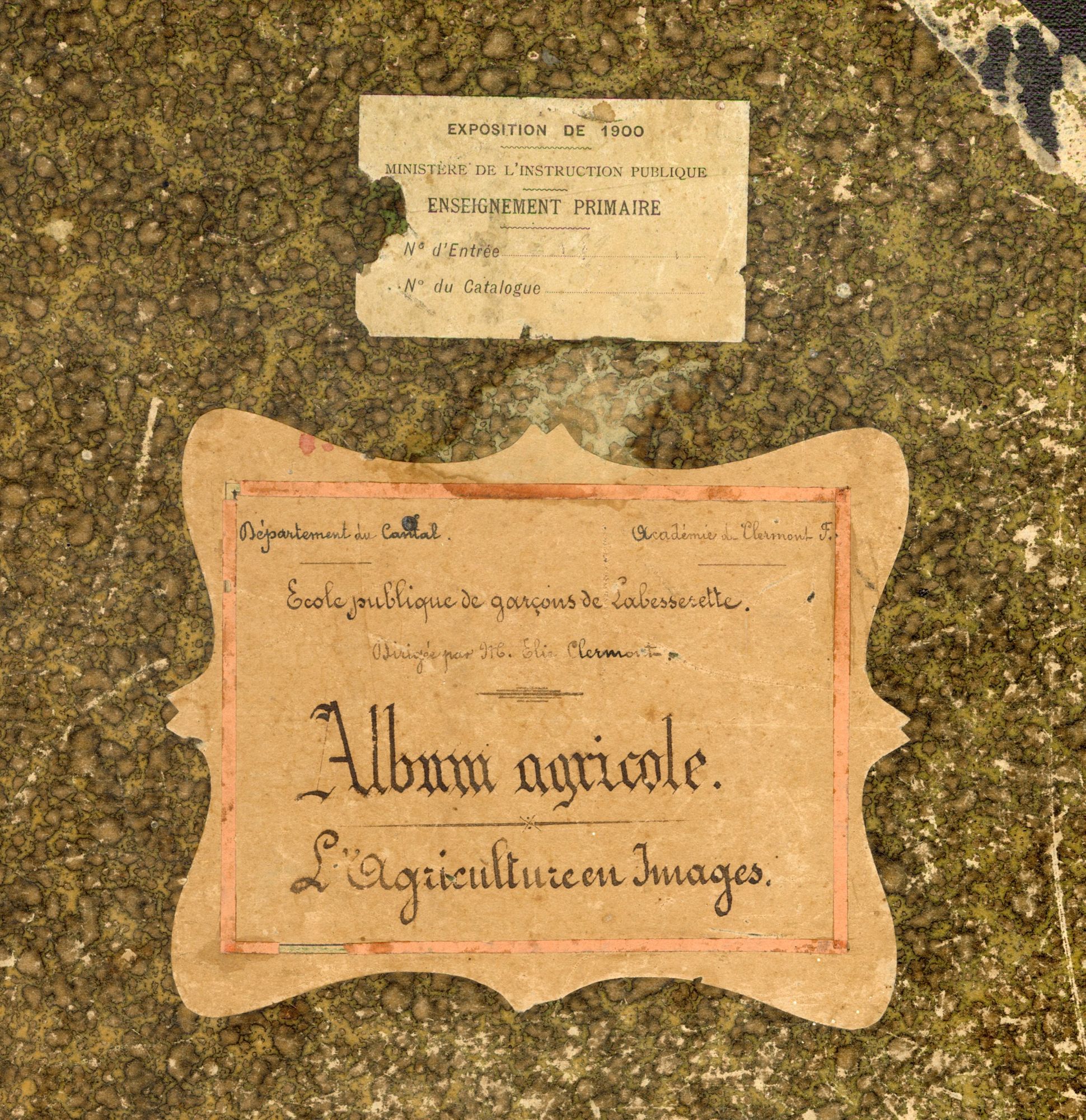  « L’agriculture en images » par Elie Clermont (vers 1900)