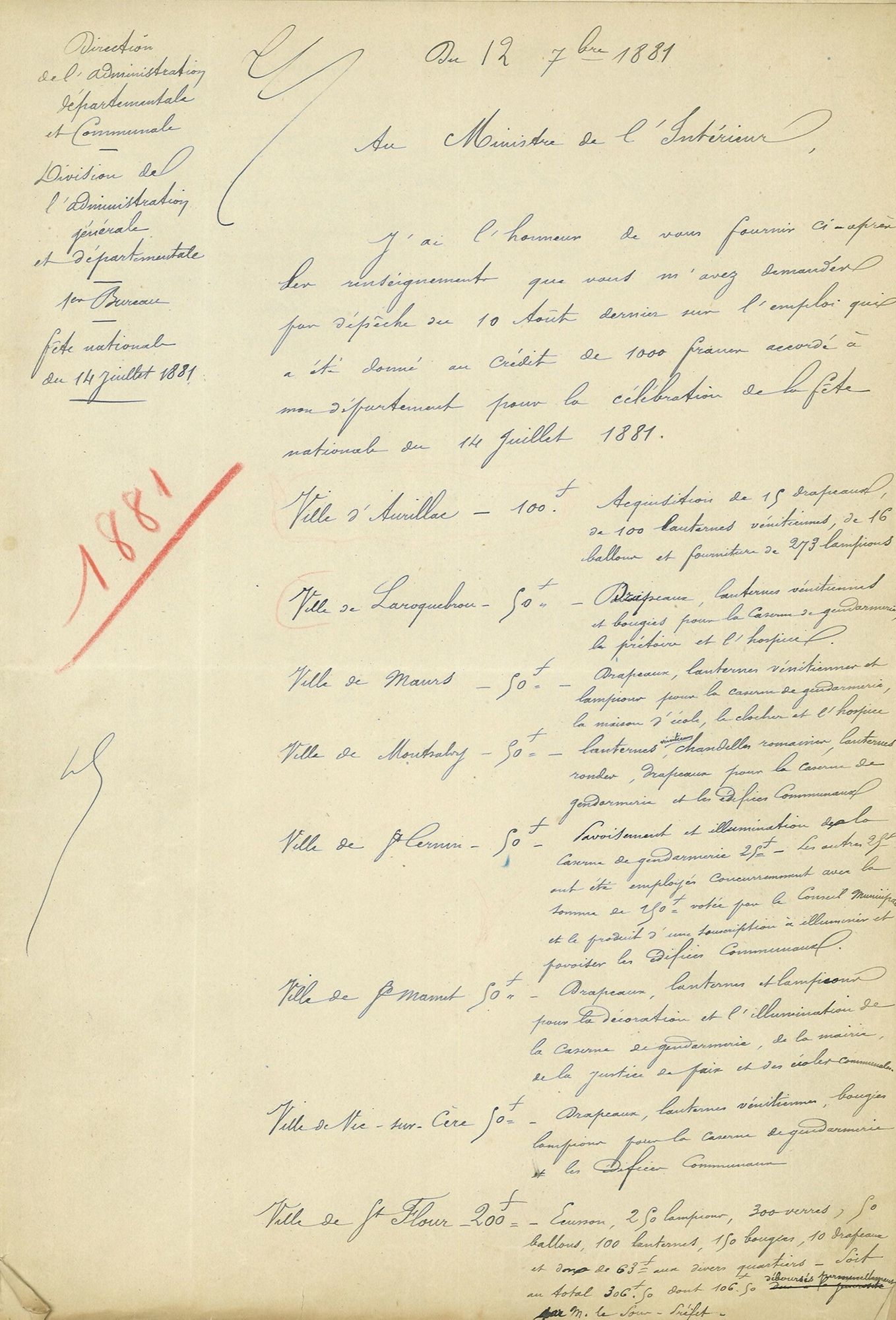 Fête du 14 juillet (cote ADC : 43 M 4)