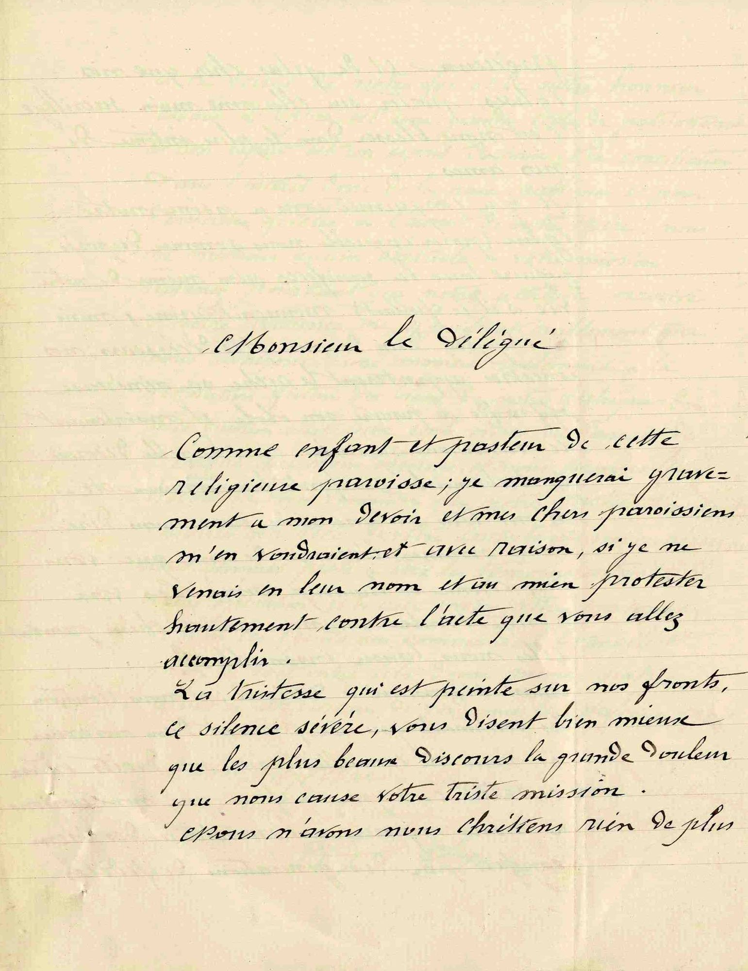 Plaidoyer du curé de Saint-Cirgues-de-Jordanne : une révolte passive contre les inventaires de 1906