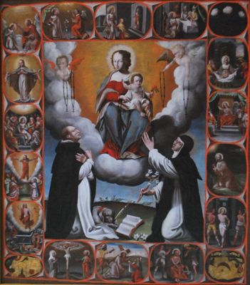La Remise du Rosaire de Saint-Chamant après restauration (2013)